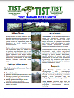 TIST Tanzania Newsletter - April 2010