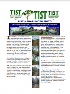 TIST India Newsletter - April 2011