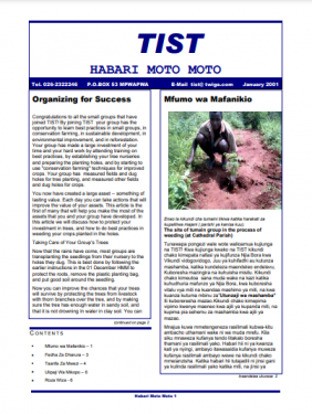 TIST Tanzania Newsletter - January 2001