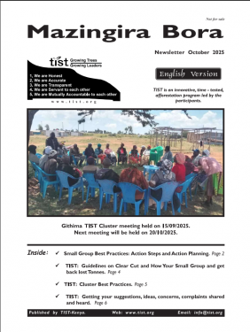 TIST kenya Newsletter - October 2025