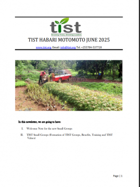 TIST Tanzania Newsletter - June 2025