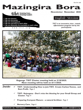 TIST kenya Newsletter - November 2025