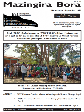 TIST kenya Newsletter - September 2026