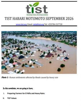 TIST Tanzania Newsletter - September 2026